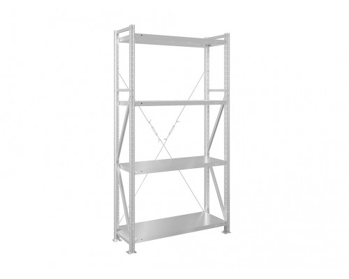 Стеллаж MS U 2000x1500x400/4 Стеллаж MS U 2000x1500x400/4