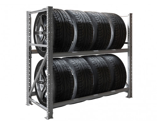 Стеллаж MS Pro 1200/1353x606 стационарный для хранения 8 шин * Стеллаж MS Pro 1200/1353x606 стационарный для хранения 8 шин *